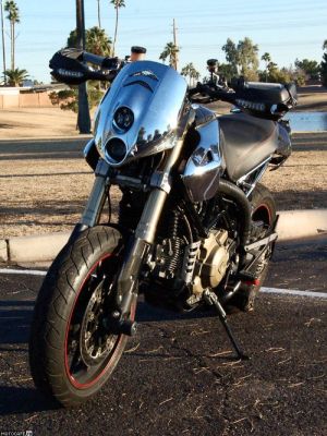 Турбированный Ducati HyperMotard HYPERKЯOMO