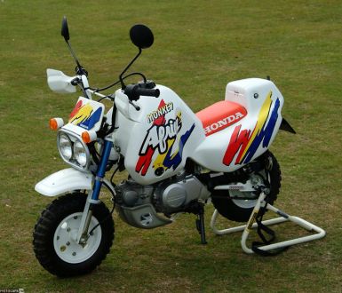 Honda Africa Twin из Honda Monkey
