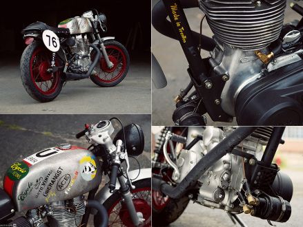 2007 Royal Enfield Bullet в кастоме The Badger