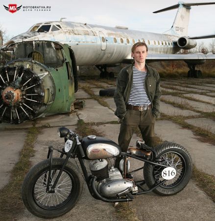 Наши мотоциклы: боббер Jawa 559 «bob 816»