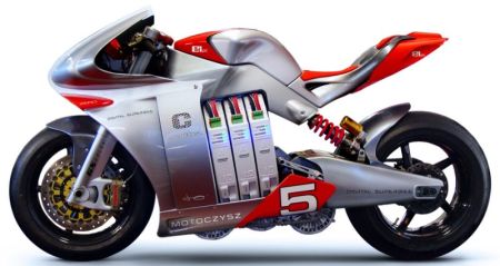 Электрический спортбайк Motoczysz E1pc