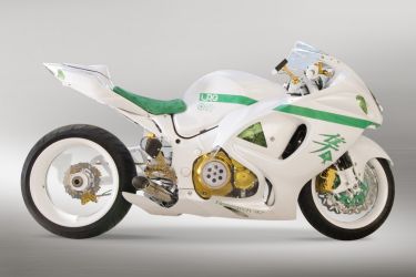 Прозрачные колеса от Custom Sportbike Concepts 