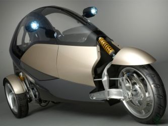 Концепт трицикла BMW Clever 