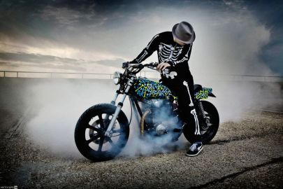 стрит-трекер Yamaha Boner Brigade