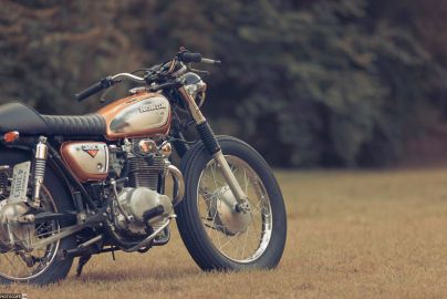 Кастом Brat-Tracker из Honda CL350