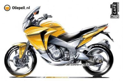 Honda Varadero с двигателем V4 VFR1200F