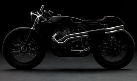 Triton - ретро-байк под французским соусом на базе Triumph 750