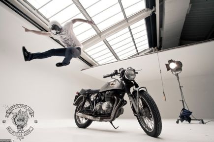 Стальная крыса 1989 Honda CD250U