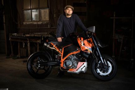 Карбоновый паучок SuperSpinne на базе KTM Super Duke R