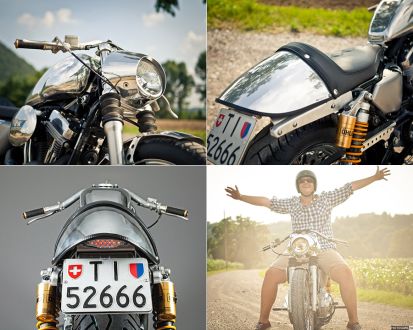 Café Racer Kit для владельцев H-D Sportster от DK Motorrad