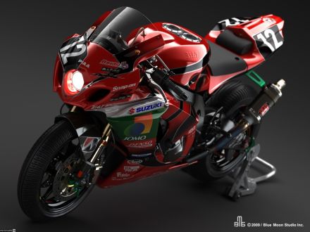 Цифровые творения Blue Moon Studio: Suzuki GSX-R1000 и DUCATI MH900e