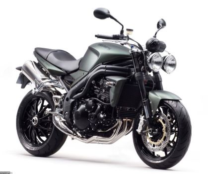 Новый милитари образ для Triumph Speed Triple 2010