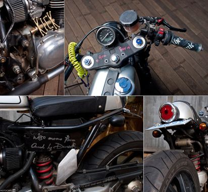 2001 Kawasaki W650 в кастоме Tangara