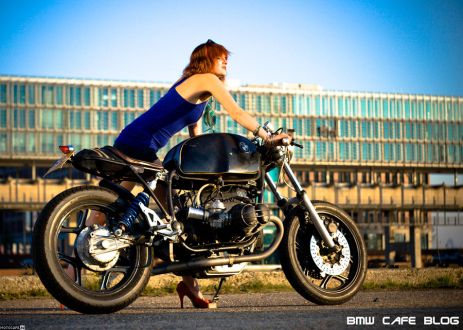Каферейсер на базе BMW R80 от Мишеля Моленаара