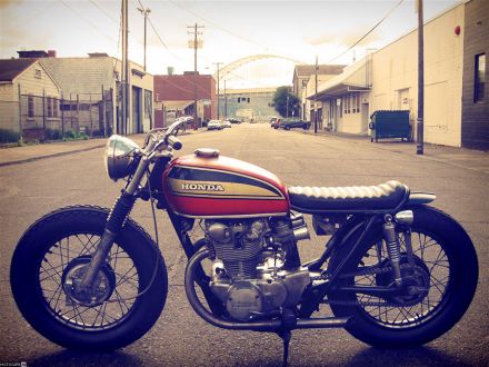 Каферейсер из Honda CB450