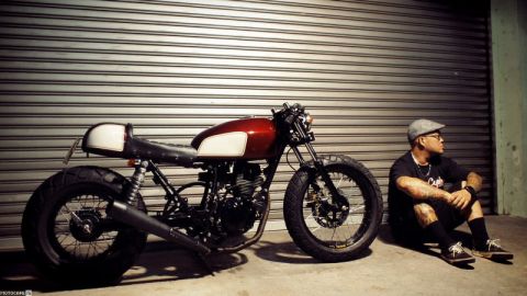 Caferacer FTW200 (Yamaha TW200)