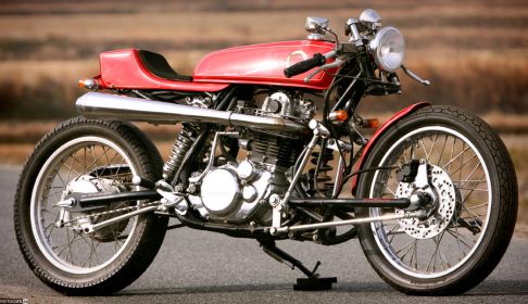“No.019” от Skull Motorcycles Yamaha SR400