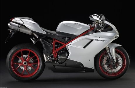 Ducati 848 Evo из Арктики