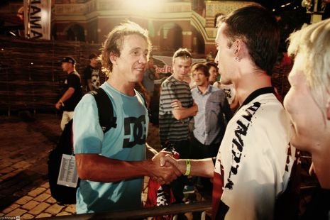 Red Bull X-Fighters 2010, Москва. Герои не на арене, а в жизни...