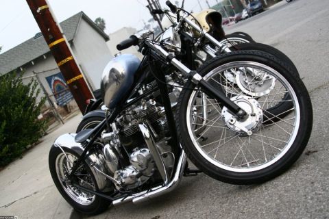 Боббер на базе Triumph 650 1969 - The Harbortown Bobber