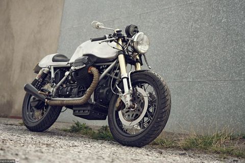 Moto Guzzi Cafe Racer –  дух и буква стиля «каферейсер»