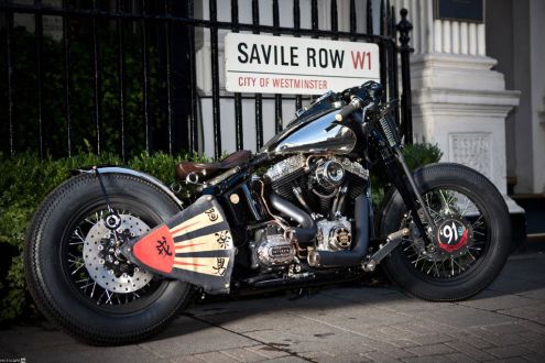 Kamome Sprinter. Джинсовый Softail-кастом от оружейников и портных