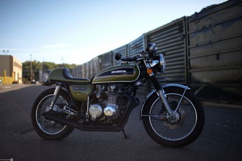 Каферейсер 1975 Honda CB550 – простой путь к стильному мотоциклу