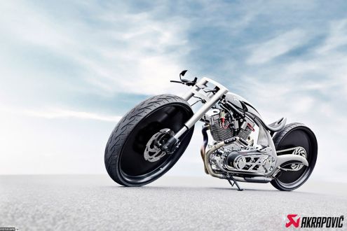 Dreamachine Morsus – кастом-байк для Akrapovic