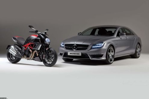 Сотрудничество AMG и Ducati