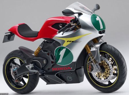 Honda покажет концепт электроспортбайка на Tokyo Motor Show