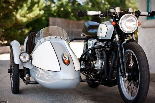 1978 Honda CB550K с коляской