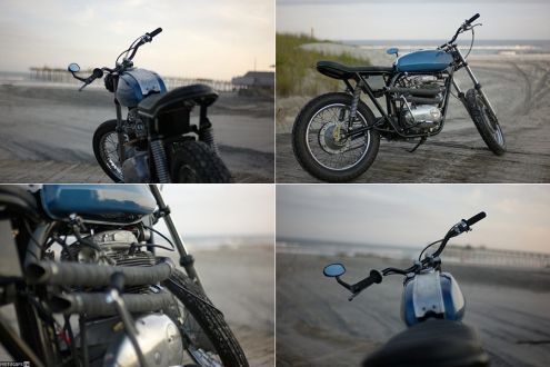 «Минималистичное восстановление» 1971 BSA Lightning от Wonderbikes
