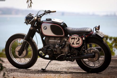 Кастомный 1972 BMW R75/5 – практичен и красив
