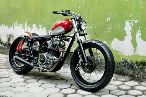 Индонезийский кастомайзинг в 1981 Kawasaki Z200 от Darizt Design