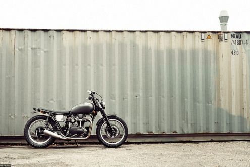Wrenchmonkees Mistress из Kawasaki W650