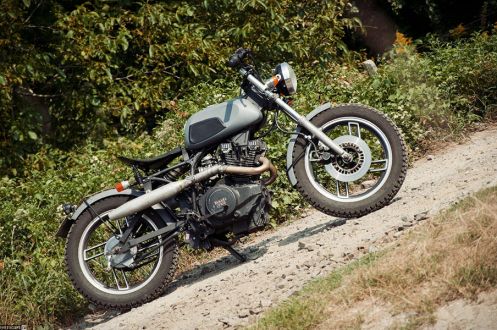Восточноевропейский микс в кастоме на базе Yamaha XS 400