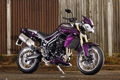 Супермото на базе туристического Triumph Tiger 800