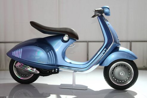 EICMA 2011: будущее Vespa в концепте Quarantasei