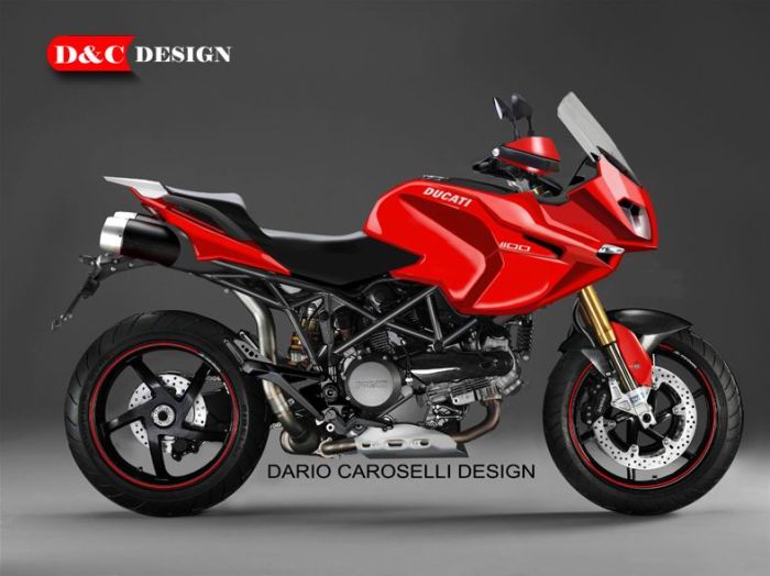 Ducati Multistrada by Dario Caroselli