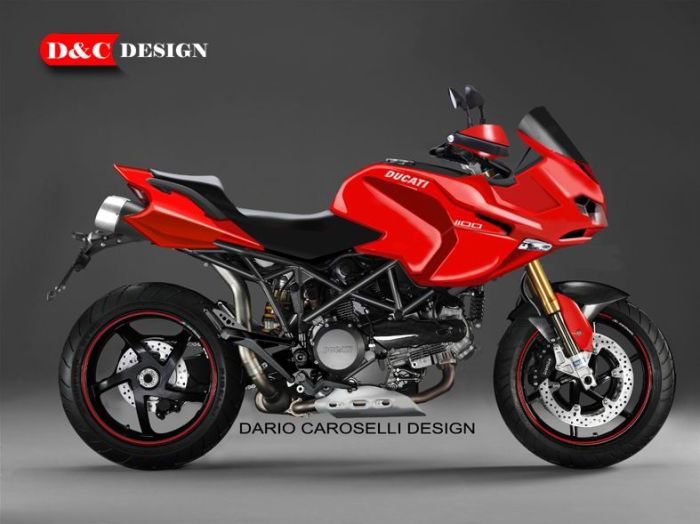 Ducati Multistrada by Dario Caroselli