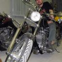 Custom на базе харлеевского 2-ух литрового движка Shovelhead BigTwin