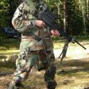 M249 machine gun
