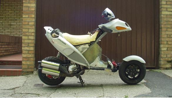 steer-by-wire Italjet Formula 125