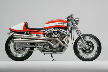 1750cc Harley Davidson Cafe Racer