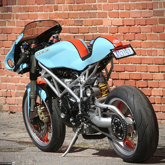 Ducati Gulf Oil Café Racer от CAV America