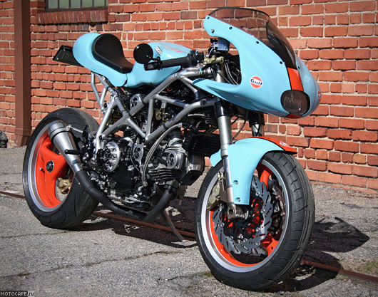 Ducati Gulf Oil Café Racer от CAV America