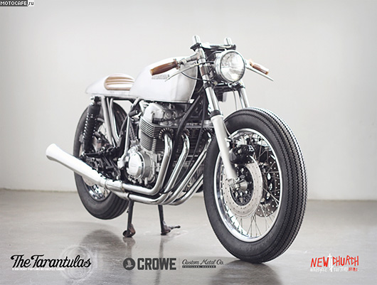 Блеск металла в CB750 от Crowe/Tarantulas
