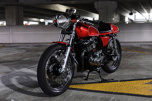 Каферейсер на базе Yamaha XS500