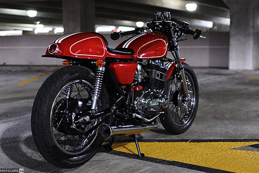Каферейсер на базе Yamaha XS500