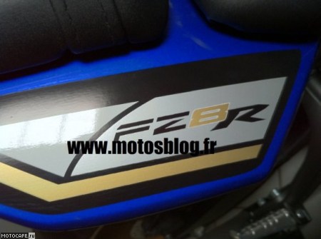 Yamaha FZ8R детектед